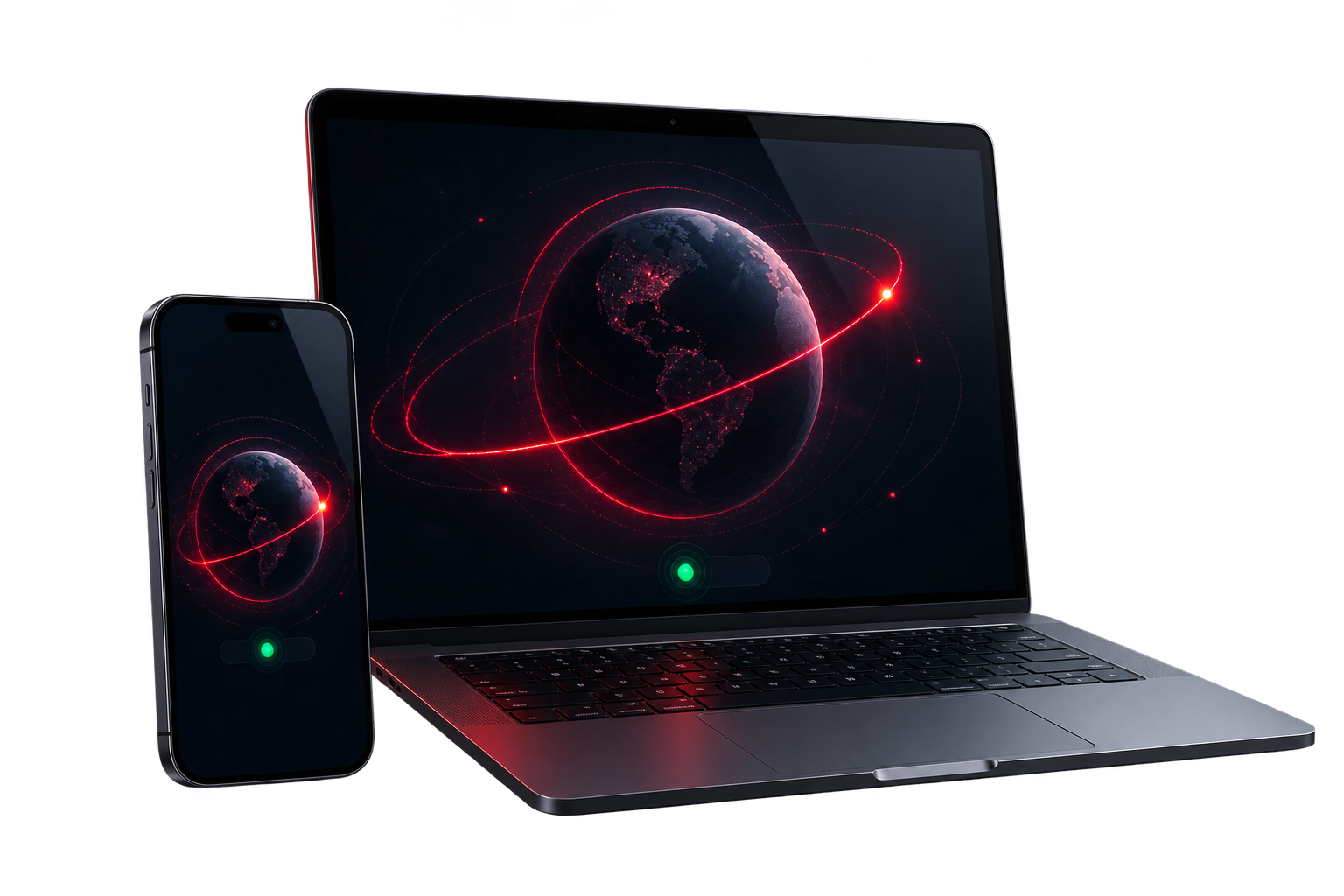 Pulsar на телефоне и ноутбуке